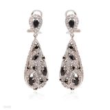 Ornate Long Drop Earrings