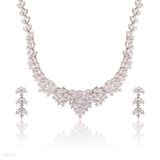 SET N+E FULL ZC LEAVE FINE SILVER-CLEAR