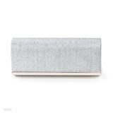 Gorgeous Fancy SHINY Rounded Formal Clutch Bag