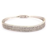 Tri-line Wave Bracelet