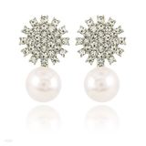Shiny Sun Pearl Earrings