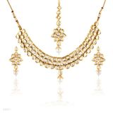 CHOKER SET N+E+T ENAMEL,-GOLD