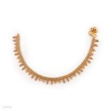 ANKLET CLASSY CIRC ZC.-GLD-CHAMP