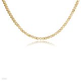 Delicate Graduated Round Zircons Necklace