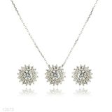 Sparkling Sunflower Zircon Set