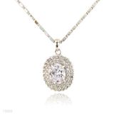 Oval Cluster Pendant