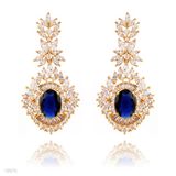 Wreath Inspired Zircon Earrings