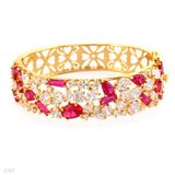 Multi-Faceted Statement Bracelet