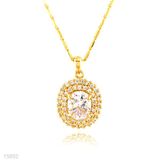 Oval Cluster Pendant