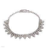 Pixel Crown Tennis Bracelet
