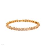 BRACELET SOLIT MICRO ZC GOLD-CLEAR