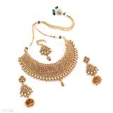 Traditional Kudun Champagne Choker Set