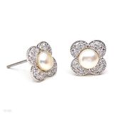 Pearl Clover Earrings