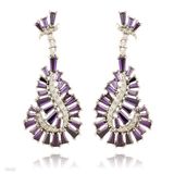 Seahorse Baguette Earrings