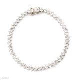 BRACELET THICK ZC SHRP.-SLVR-CLEAR