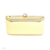 Modern Stylish Metal Clutch Bag