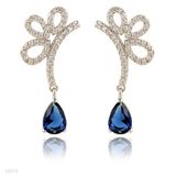 Slim Ribbon Drop Earrings