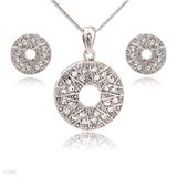 Chunky Donut Pendant & Stud Set