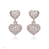 Duo Heart Studs