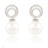 Whirl Pearl Earrings