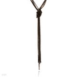 Knotted Two-Toned Chain Necklace