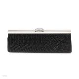 Gleaming Sequins Pearl Fancy Formal Clutch Bag