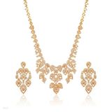 Extravagant champagne chandelier set