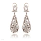 Ornate Long Drop Earrings