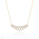 Lovely gold princess crown pendant