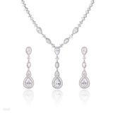 SET N+E SLIM FANCY DRP ZC SLVR-CLEAR