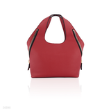 HANDBAG LG SIDE ZIP-WINE