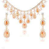 Large Frilled Drops Formal set