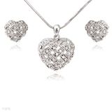 Thick Woven Hollow Heart Set