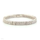BRACELET LINED ZC SD-SLVR-CLEAR