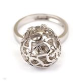 Cut Out Ball Ring