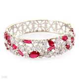 Multi-Faceted Statement Bracelet