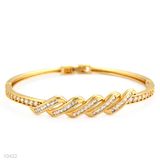 Zirconia  Quintuplets Wave Bracelet