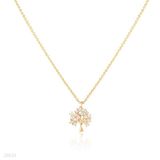 Enchanting Tree Gold Pendant