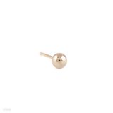 Petite silver ball nose pin