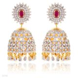 JHUMKA AD ZC FANCY/-GLD-SLVR