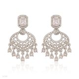 EARING AD ZC MED RECTANGLE W/DROP